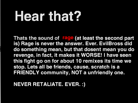 Stop the hatin'.