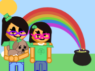 Happy St. Patricks Art