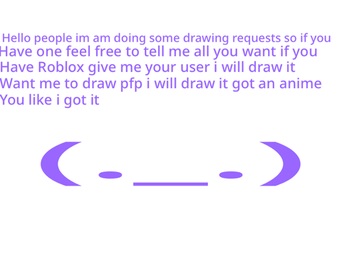 DRAWING REQUESTS