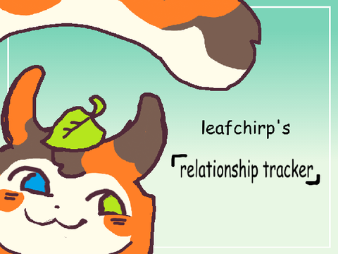 leafchirp relationship tracker [ tfc ] 