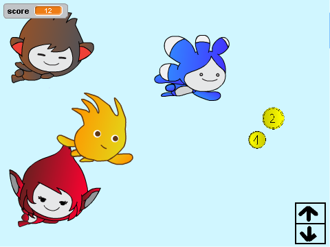 Flying with friends