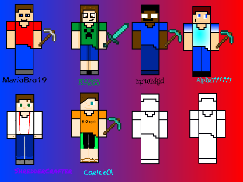 Add Your Minecraft Character And Remix! remix remix remix