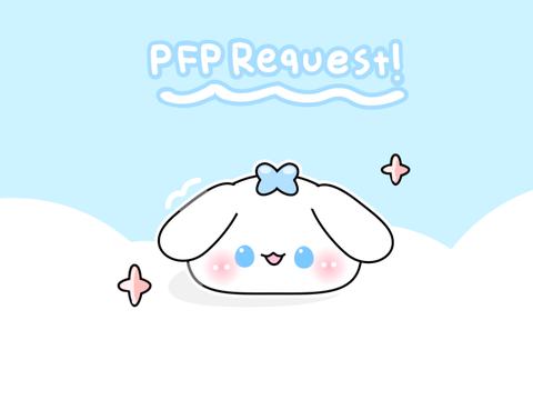 જ⁀➴ ꒰ PFP Request!! @ AnoishorrPuppy ୨ৎ Mochi Cinnamoroll ꒱ ♡ 
