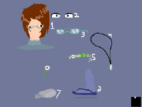 New Main OC |Sandy (Rocks)| {human}