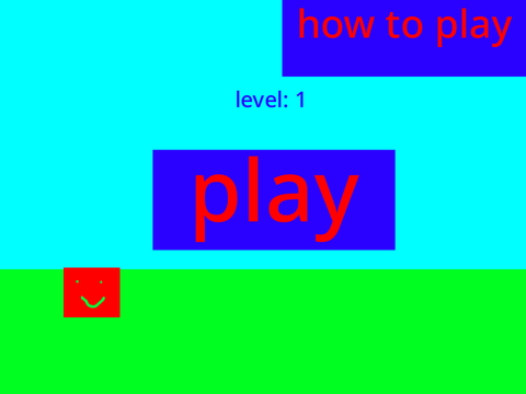 easy platformer but its mobile