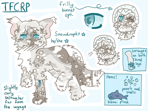 ❝trancing reveries❞  ..✿..  snowdropkit ref .. ◛⑅·˚ ༘ ♡