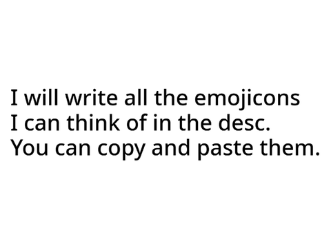Emojicons