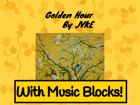 Golden Hour With Music Blocks! #music #trending  copy