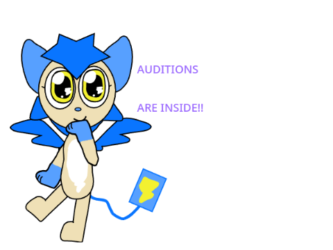 CYBERBYTES AUDITIONS?!?!?!  (Glitchbyte and Black CyberKnight.)