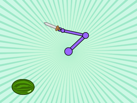 slice the watermelon