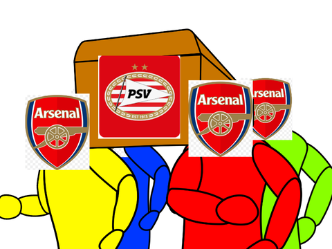 Coffin Dance arsenal 7-1PSV