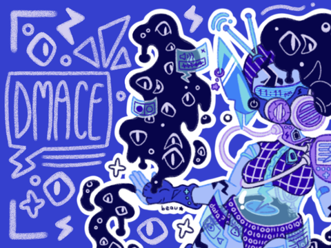 ⤑ omniscient eyes . birthday dmace yippee !!