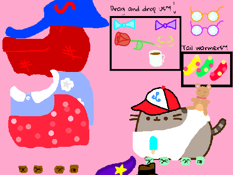 Pusheen mini dressup~!