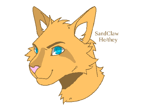 Warrior cat Oc- Sandclaw!!