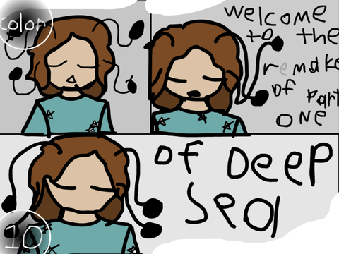 Deep sea part one/ remake/ no color And color