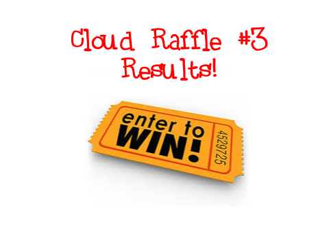 Cloud Raffle #3 Results