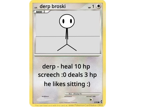my pokemon card :D