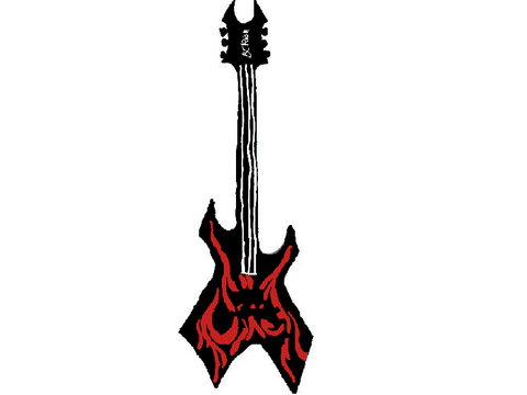 warlock guitar