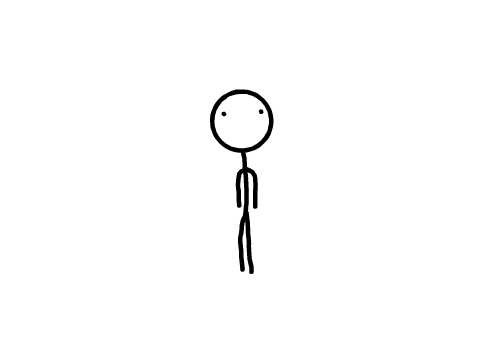 That Moment when you become a Stick Figure