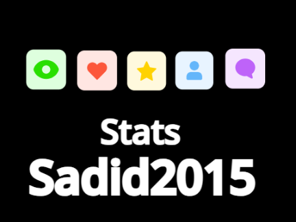 @sadid2015's stats 