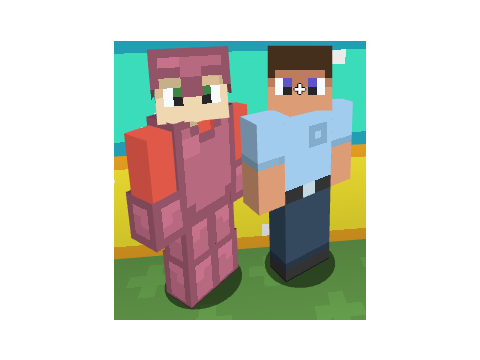 screenie w/ my grandm