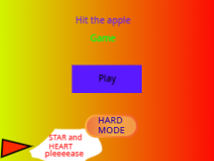 Hit the apple-Game