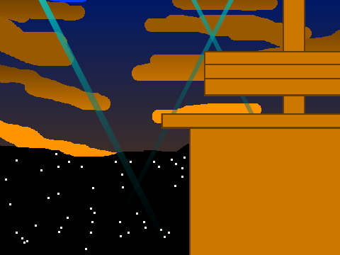 FSP gets destroyed by searchlight (Fixed Depth)