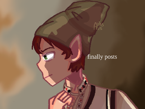 ☆ ~ finally posts a piece of art 