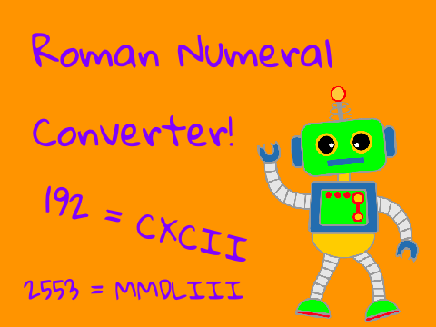 Roman Numeral Finder