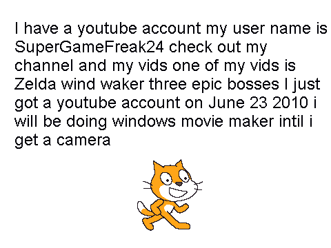 My youtube account