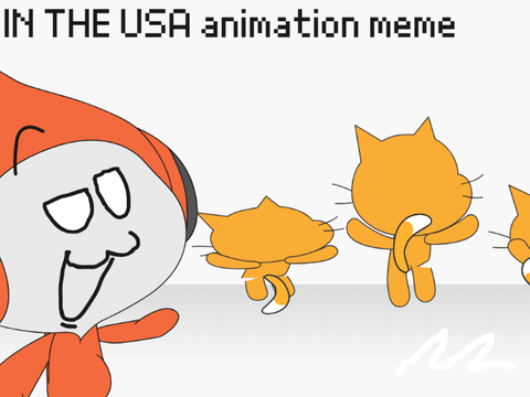 In The USA // Original meme