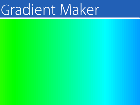 Gradient Maker! Updated