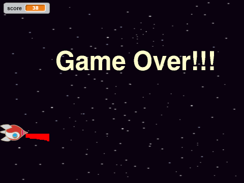 Space shooter - sideways