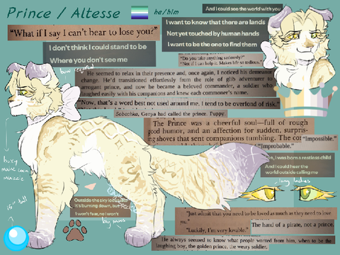 ⋆˓˓♔ Prince's reference ♔˒˒⋆ // TFCRP
