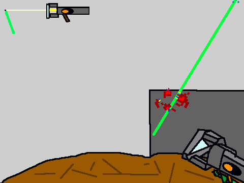 LTD Laser Gun (Scratch Defenders)