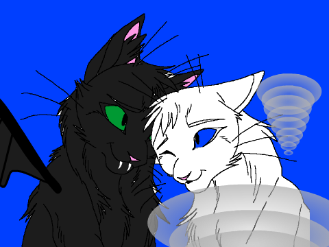 Tornado cat and Vampire cat
