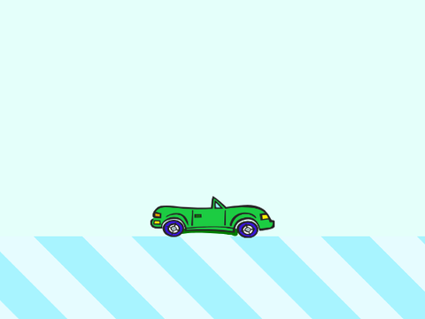 striped road