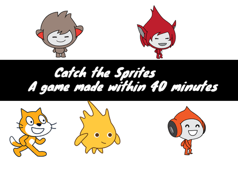 Catch the Sprites! Made in 40 minutes