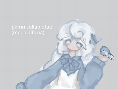 pokemon collab otae (mega altaria)