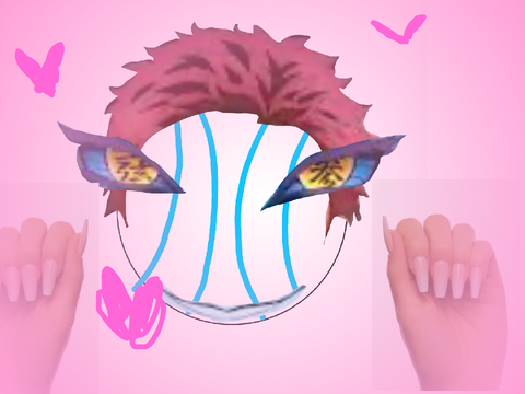 Akaza the deformed Basketball (CURSED)