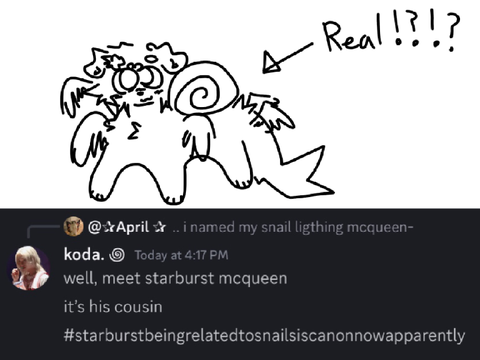 starburst mcqueen snail 