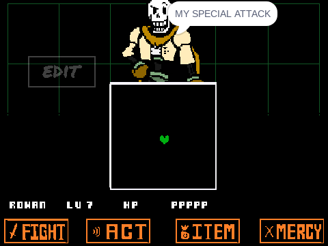 project fallen(pacifist):A BATTLE OF TWO BELIEFS!