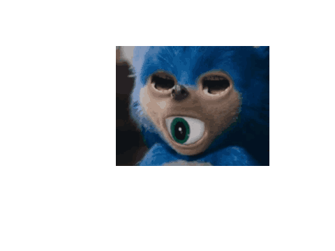 sonic the hedgehog is crazy