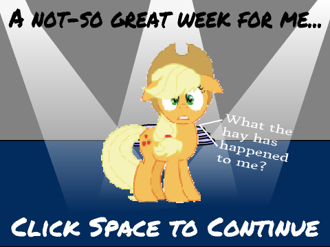 A not-so great week for me...