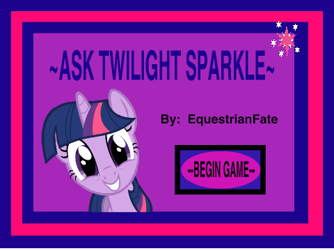 Ask Twilight Sparkle v1.0.3