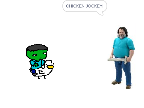 chicken jockey