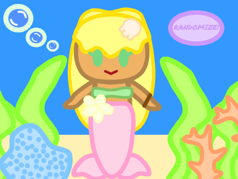 Big Mermaid dress up 