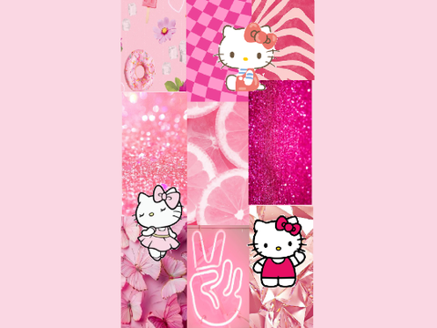 pink Hello Kitty wallpaper
