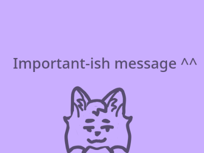 Pls Read! ^u^