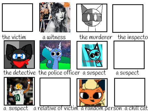 There's been a murder! Who are you? remix remix remix remix remix remix remix